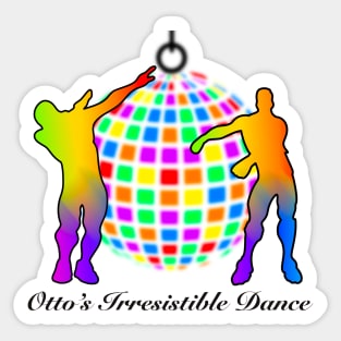 Get Down with Otto's Irresistible Dance Sticker